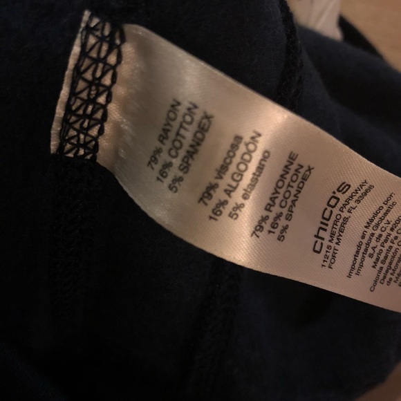 🆕 Chico’s Zenergy Active Soft Jersey Pants - Picture 6 of 7